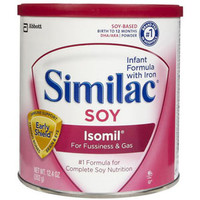 Similac Soy Isomil w/Iron, 12.4 oz.  5255963-Each