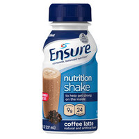 Ensure Coffee Latte Retail 8oz. Bottle  5257237-Each