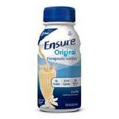 Ensure Original Therapeutic Nutrition Shake, Vanilla 8 oz. Bottle, Instutional  5258297-Case