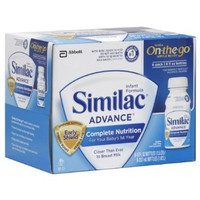 Similac Advance Earlyshield, 8 oz. Plastic Bottle  5258605-Case