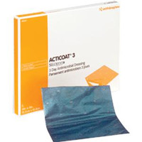 ACTICOAT Antimicrobial Barrier Burn Dressing with Nanocrystalline Silver 4" x 4"  5420101-Each