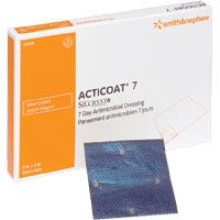 ACTICOAT Seven Day Antimicrobial Barrier Dressing 4" x 5"  5420141-Box