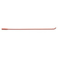 Coude Red Rubber Intermittent Catheter 14 Fr 16"  6013614-Each