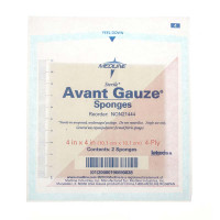 Avant Non-Woven Gauze Sponge Sterile 2's, 4" x 4", 4-Ply  6021444-Box