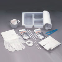 Tracheostomy Care Tray with Peroxide and Saline  6040589-Each
