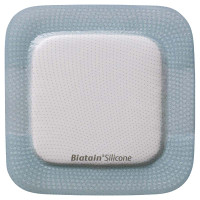 Biatain Silicone Foam Dressing 3" x 3", Pad Size 1.38" x 1.38"  6233434-Box