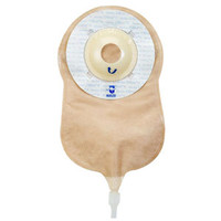 UltraLite One Piece Urostomy Pouch with Skin Shield Barrier Convex, 1-5/8" Opening Transparent  7277068-Box