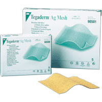 Tegaderm Sterile Ag Mesh Dressing with Silver 4" x 5"  8890501-Box