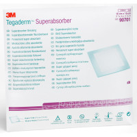Tegaderm Superabsorber Dressing, 4" x 4"  8890701-Box