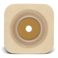 Sur-fit Natura Stomahesive Cut-to-fit Flexible Wafer 4" x 4" Flange 1-1/2" Tan  51125263-Box