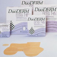 DuoDerm Extra Thin Hydrocolloid Dressing 3" x 3" Strip  51187901-Each