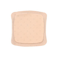AQUACEL Ag Foam Adhesive Dressing 5" x 5", 3.3" x 3.3" Pad Size  51420627-Box