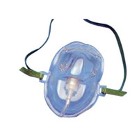 AirLife Medium Concentration Vinyl Oxygen Mask Medium, Clear  55001200-Case