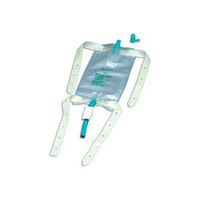 Dispoz-a-Bag Leg Bag with Flip-Flo Valve and Fabric Straps, 32 oz.  57150732-Each