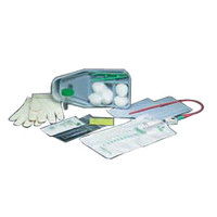 Bi-Level Tray with Plastic Catheter 14 Fr  57772417-Each