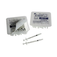 Allergist Tray with PrecisionGlide Needle 27G x 3/8", 1/2 mL (1000 count)  58305536-Case