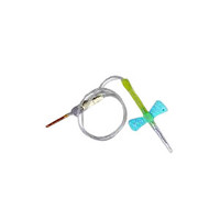 Vacutainer Safety-Lok Blood Collection Wingset, 23 G x 3/4", 12" Tubing, Green  58368653-Box