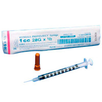 Monoject SoftPack Tuberculin Syringe 28G x 1/2", 1 mL (100 count)  61128012-Box