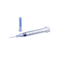 Monoject Rigid Pack Syringe with Hypodermic Needle 25G x 5/8", 3 mL (100 count)  61513512-Box