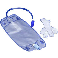 Dover Urine Leg Bag with Twist Valve and Straps, 17 oz.  61601121-Each