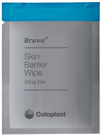 Brava Skin Barrier Wipe, Sting-Free, Alcohol-Free, Silicone-Based  62120215-Box