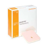 ALLEVYN Tracheostomy Non-Adhesive Apertured Hydrocellular Dressing 3-1/2" x 3-1/2"  5466027640-Box