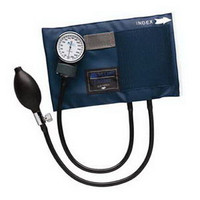 Adult CALIBER Aneroid Sphygmomanometers with Blue Nylon Cuff  6601130016-Each