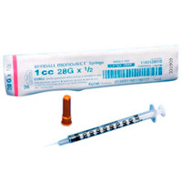 Monoject SoftPack Regular Tip Tuberculin Syringe 1 mL (500 count)  681180100555-Case