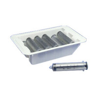 Monoject Pharmacy Tray with Luer-Lock Tip Syringes 3 mL (200 count)  688881513207-Case