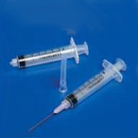 Monoject 6 mL Syringe with Standard Hypodermic Needle 21G x 1"  688881516135-Case