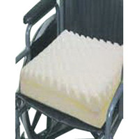 Waffle Foam/Gel Seat Cushion,W/Cover,18"X20"X2 1/2  6451376370200-Each