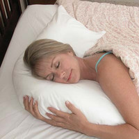 Hugg-A-Pillow, Standard, 17" X 22", White  6455479151900-Each