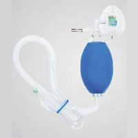 Pediatric Resuscitation Device with Mask and 40" Oxygen Reservoir Tubing, With PEEP Valve  552K8037-Each