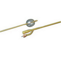 BARDEX 2-Way Silicone-Elastomer Coated Foley Catheter 18 Fr 30 cc  570166V18S-Each