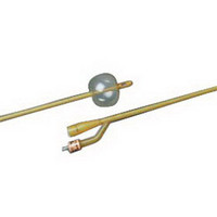 BARDEX 2-Way Silicone-Elastomer Coated Foley Catheter 22 Fr 30 cc  570166V22S-Each