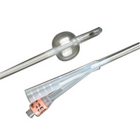 LUBRI-SIL Infection Control 2-Way 100% Silicone Foley Catheter 24 Fr 5 cc  571758SI24-Each