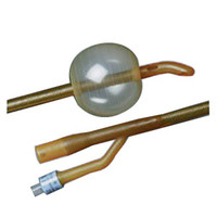LUBRICATH Hematuria Coude 2-Way Latex Foley Catheter 20 Fr 30 cc  572556H20-Each