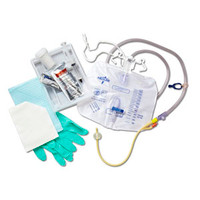 Silicone-Elastomer Coated Closed System Foley Catheter Tray 16 Fr 10 cc  60DYND11003-Each