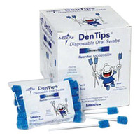 Dentips Disposable Oral Swab Blue  60MDS096202Z-Box