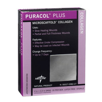 Puracol Plus Collagen Dressing 2" x 2-2/7"  60MSC8622EP-Box