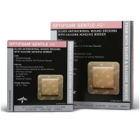 Optifoam Gentle Ag+ Dressing 4" x 4"  60MSC9744EPZ-Box