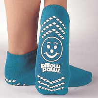 Pillow Paws Terries, Adult Slippers, Teal  64D431096-Each