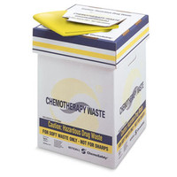 ChemoPlus Chemo Soft Waste Corrugated Container 20 Gallon, Yellow  68CT2100-Case