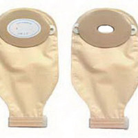 Nu-Flex 1-Piece Adult Drainable Pouch Cut-to-Fit Convex 3/4" x 1-1/2" Oval  79437534C-Box