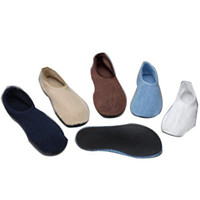 Non-Skid Slippers,Med/Lrg,Brown,Wm 10+,Mn 8-10,Pr  826240ML-Each