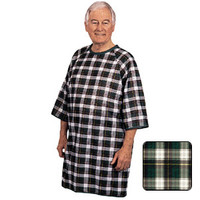 Thermagown, Mens Plaid Wrap Around Styling , Each  84525GP-Each