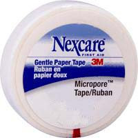 Nexcare Micropore Paper Hypoallergenic Tape 1" x 10 yds.  88530P1-Each