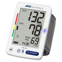 Wrist Blood Pressure Monitor with Jumbo Screen  AEUB543-Each