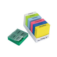 7-Pack Pill Organizer 4-5/8" x 2-3/8" x 1-1/8"  AP70034-Each