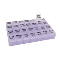 Mediplanner Deluxe/II 7-Day Pill Tray, Standard  AP70053B-Each